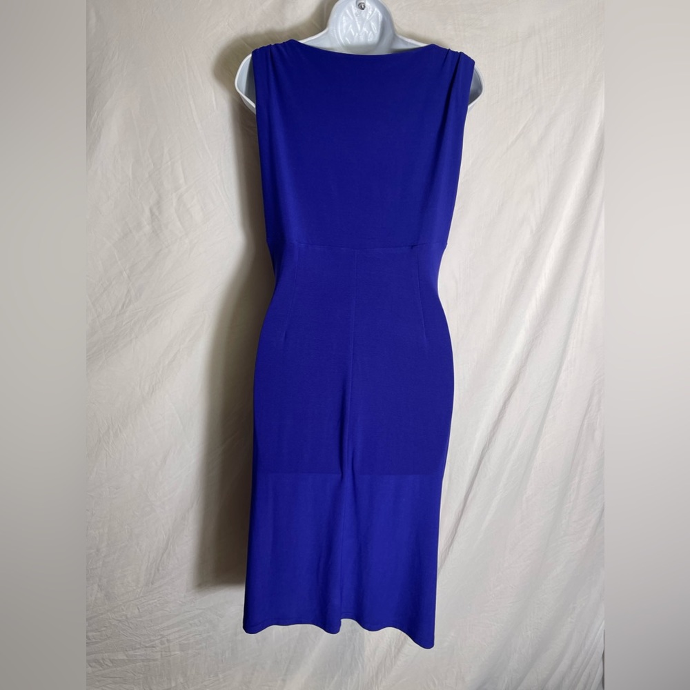 Ralph Lauren‎ dress size 8 stunning bright sapphire blue dress PERFECT 💙💙 - Picture 3 of 5